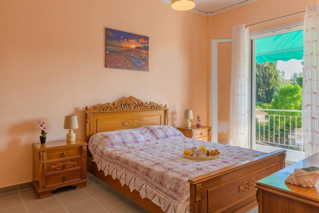 Bright Newly Renovated Apt Near Beach & Center+Ac Anemomylos Bagian luar foto